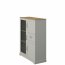 Soretto WIT NIS 2D1W1S Glass-fronted cabinet