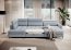 CO-BER- RT-100AUB U Shape Corner sofa Right (Baby blue fabric Aubron 100)