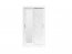 IBX- 120 Skapis ar bīdāmām durvīm (white lux/marble bianco)