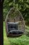 PIATTO LO.015.001 brown, patchy Hanging chair with cushions