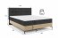 Version-1 160x200 Bett mit 2 Matratzen und Bettzeugkasten