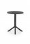 CALVO Runder tisch,Schwarz
