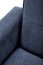 12913- Folding sofa with ottoman (Blue)
