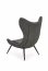 ATLANTIS Armchair (Grey/black)