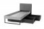 Sergio SE12 L/R 90x200 Bed with two drawers,Eucalyptus