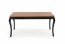 WINDSOR- Extension table dark oak/black