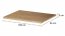 COZY CZ-08 Plaukti skapim CZ-01 2 pcs