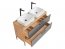MADERA- GREY 854 Waschbeckenunterschrank