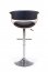 H45 bar stool color: light oak/black