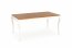 WINDSOR- Extension table dark oak/white