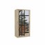 SW-NEV S 100 cm Sliding wardrobe with mirror,Sonoma