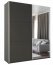 Rodos 225 Sliding door wardrobe (graphite)