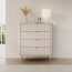 Lante L 4S Beige Chest of drawers