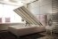 ITALIA 180x200 Bed with box (light blue fabric Kronos 31)