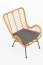 IKARO l. кресло для отдыха натуральный/серый