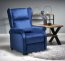 AGUSTIN 2 recliner, color: dark blue