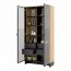 Nomad ND-03 Tall Display Cabinet  with four Drawers