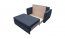 Bela 2 Sofa-bed (Blue fabric MILO 13+MILO 14)