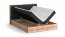 PERU- 140x200 Double bed with mattress and box